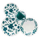 Aparelho de jantar cerâmica 20 peças jogo completo Biona . Prato fundo, prato raso, sobremesa, xicara e pires